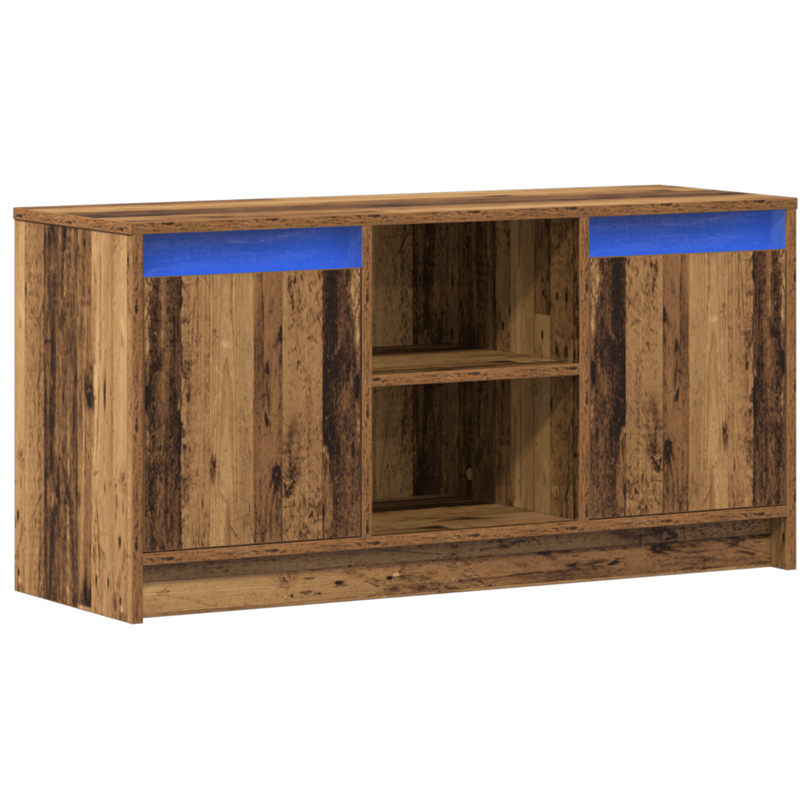 Centru de Divertisment Lemn vechi Lemn prelucrat 100 x 34.5 x 50 cm — imaginea 2