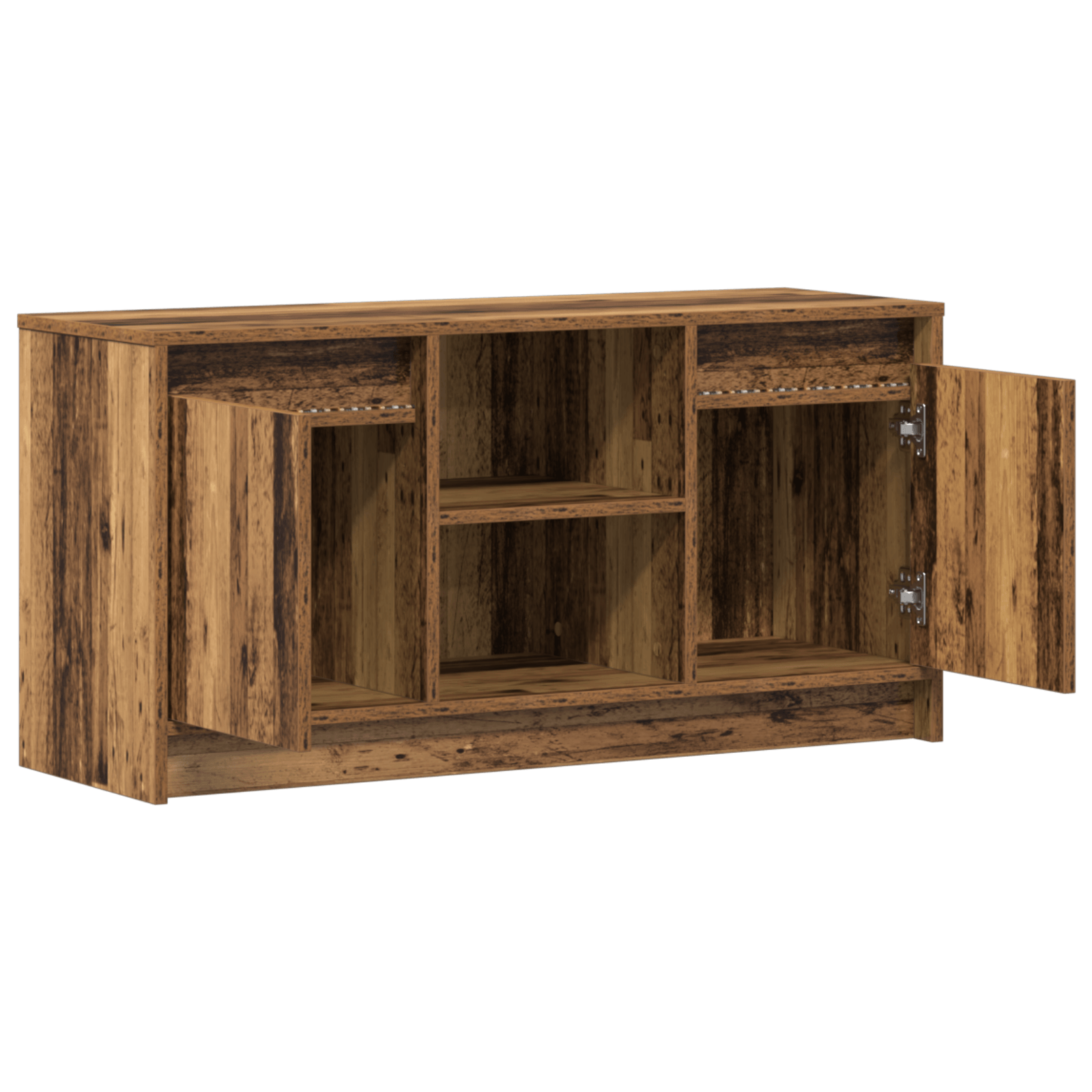 Centru de Divertisment Lemn vechi Lemn prelucrat 100 x 34.5 x 50 cm — imaginea 5