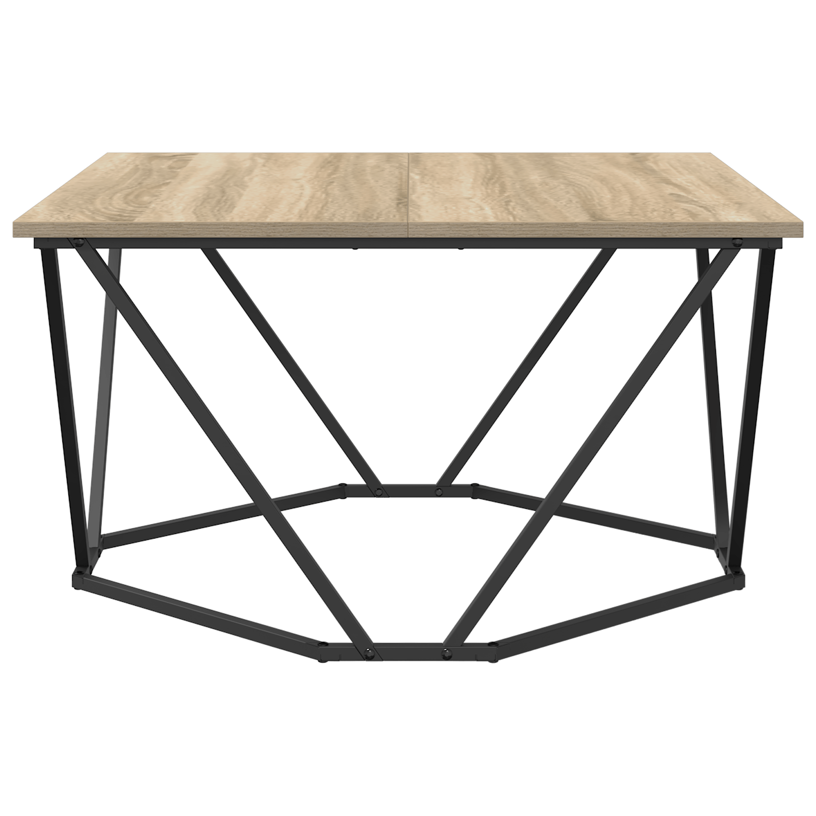 Masa de cafea Sonoma Oak 80x80x45 cm Lemn prelucrat — imaginea 5