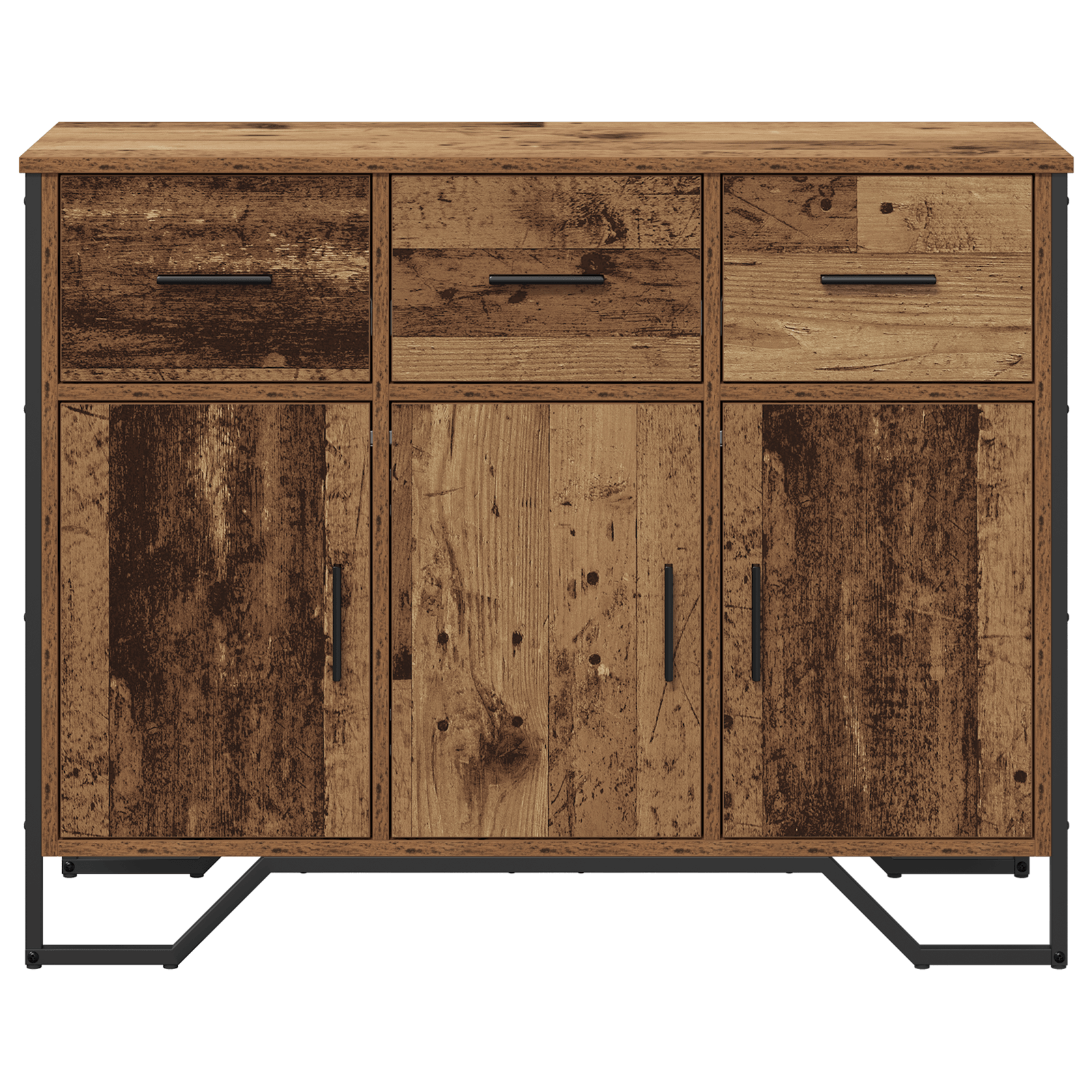 Dulap din Lemn Vechi 97x32.5x74.5 cm Lemn Prelucrat — imaginea 6