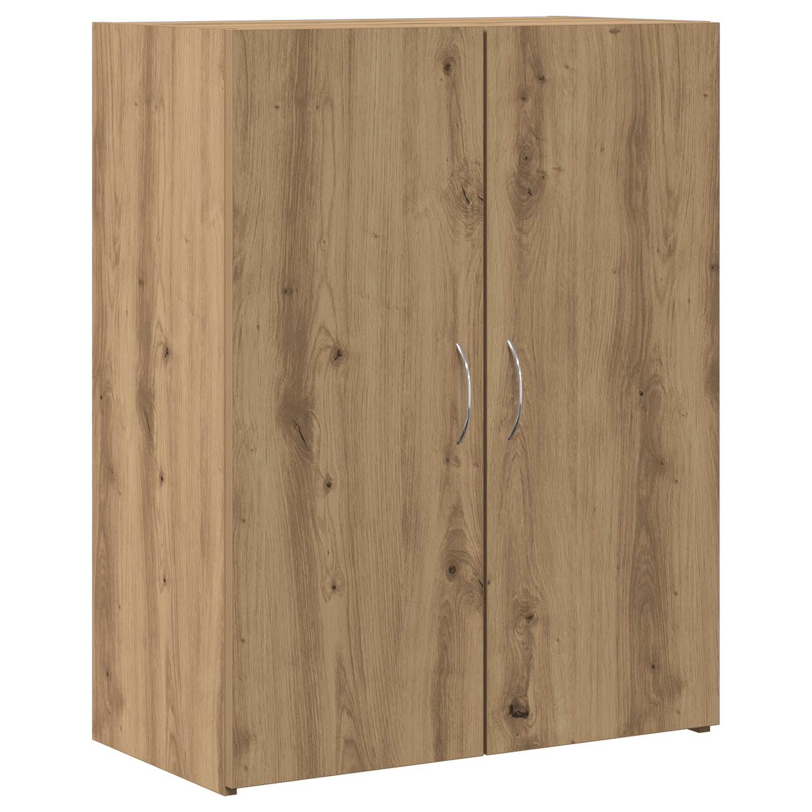 Cabinet Birou Stejar Artisan 60x32x77.5 cm Lemn Ingineresc — imaginea 2