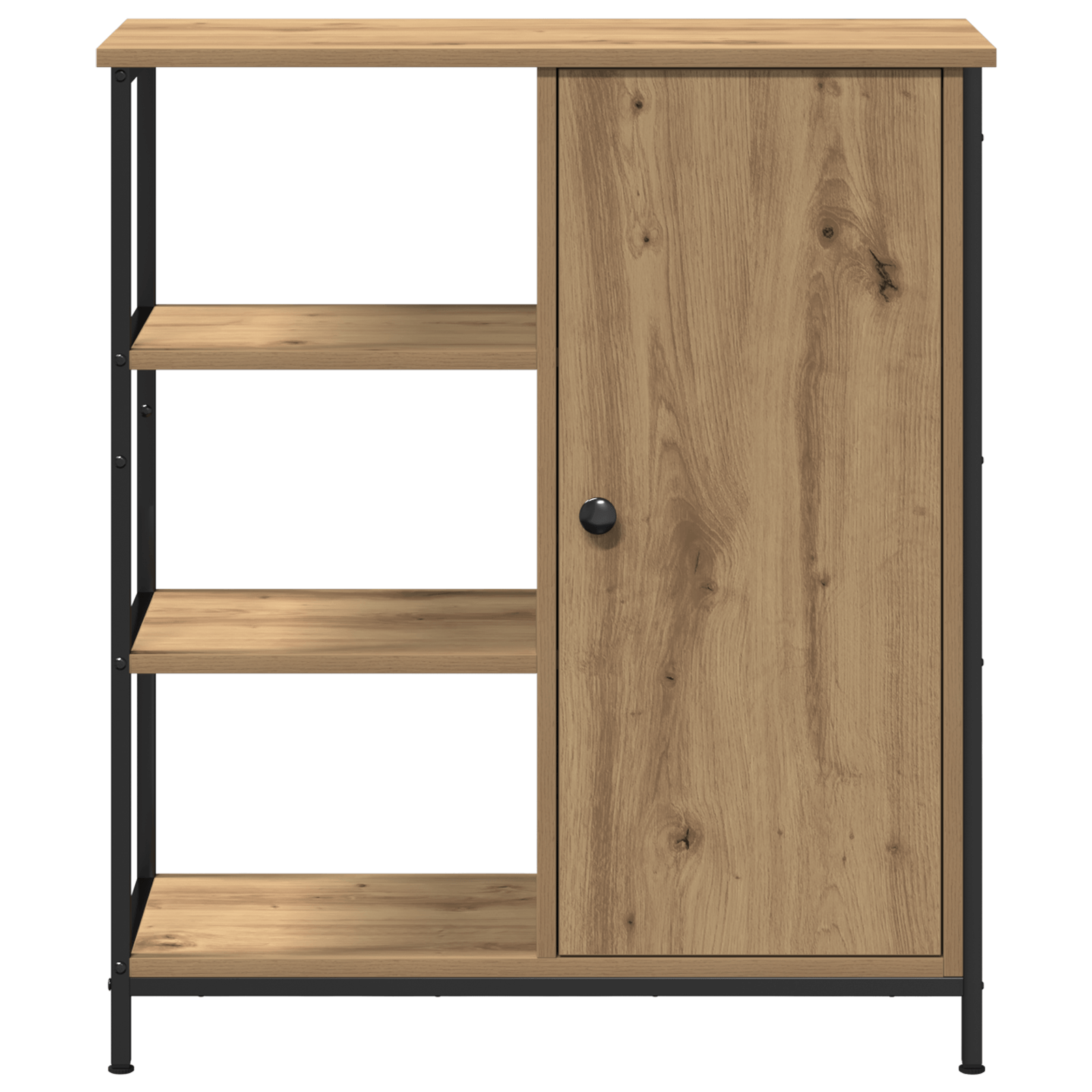 Bufet Artisan Stejar 70x30x80 cm Lemn prelucrat — imaginea 4