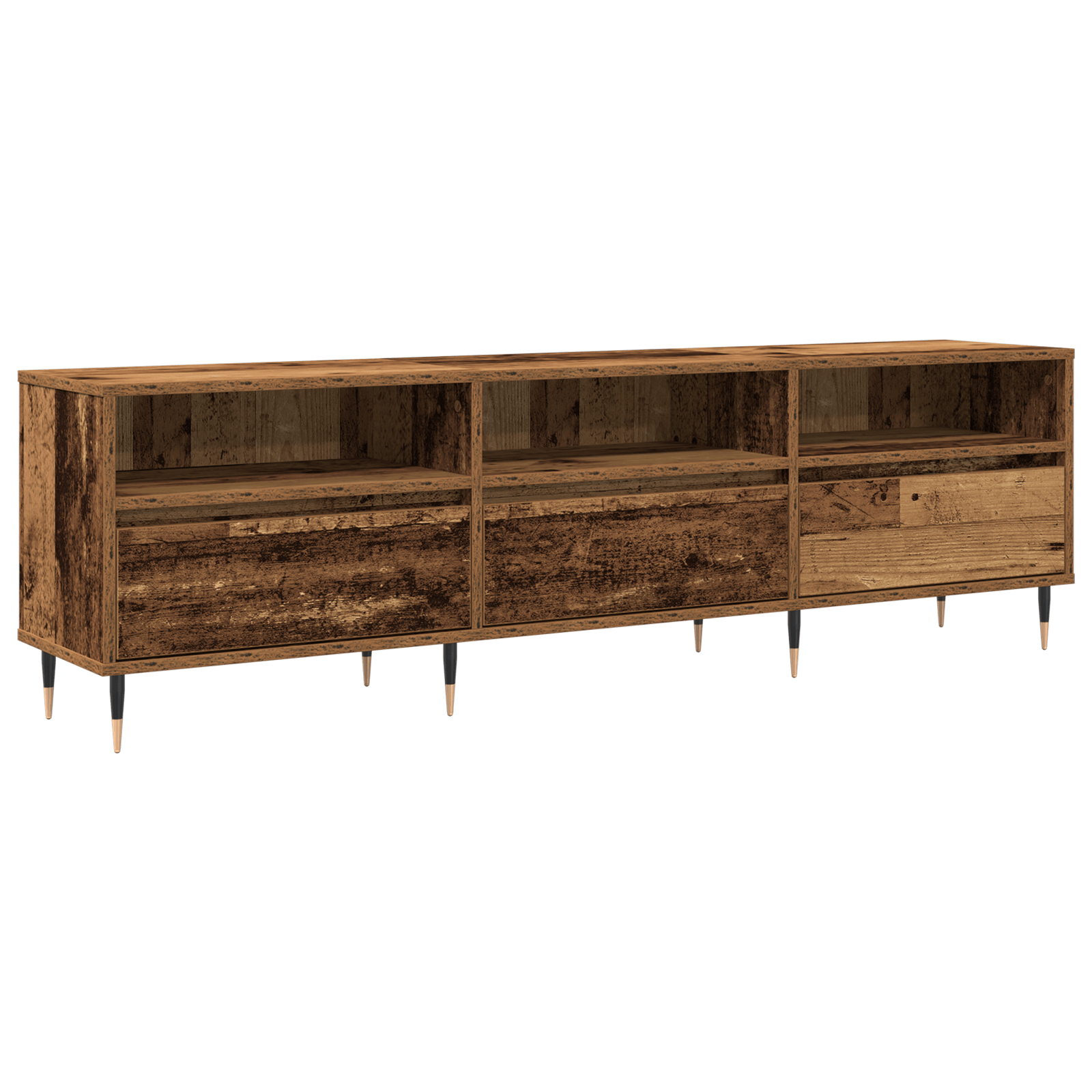Cabinet TV Lemn Vechi 150x30x44.5 cm Lemn prelucrat — imaginea 2