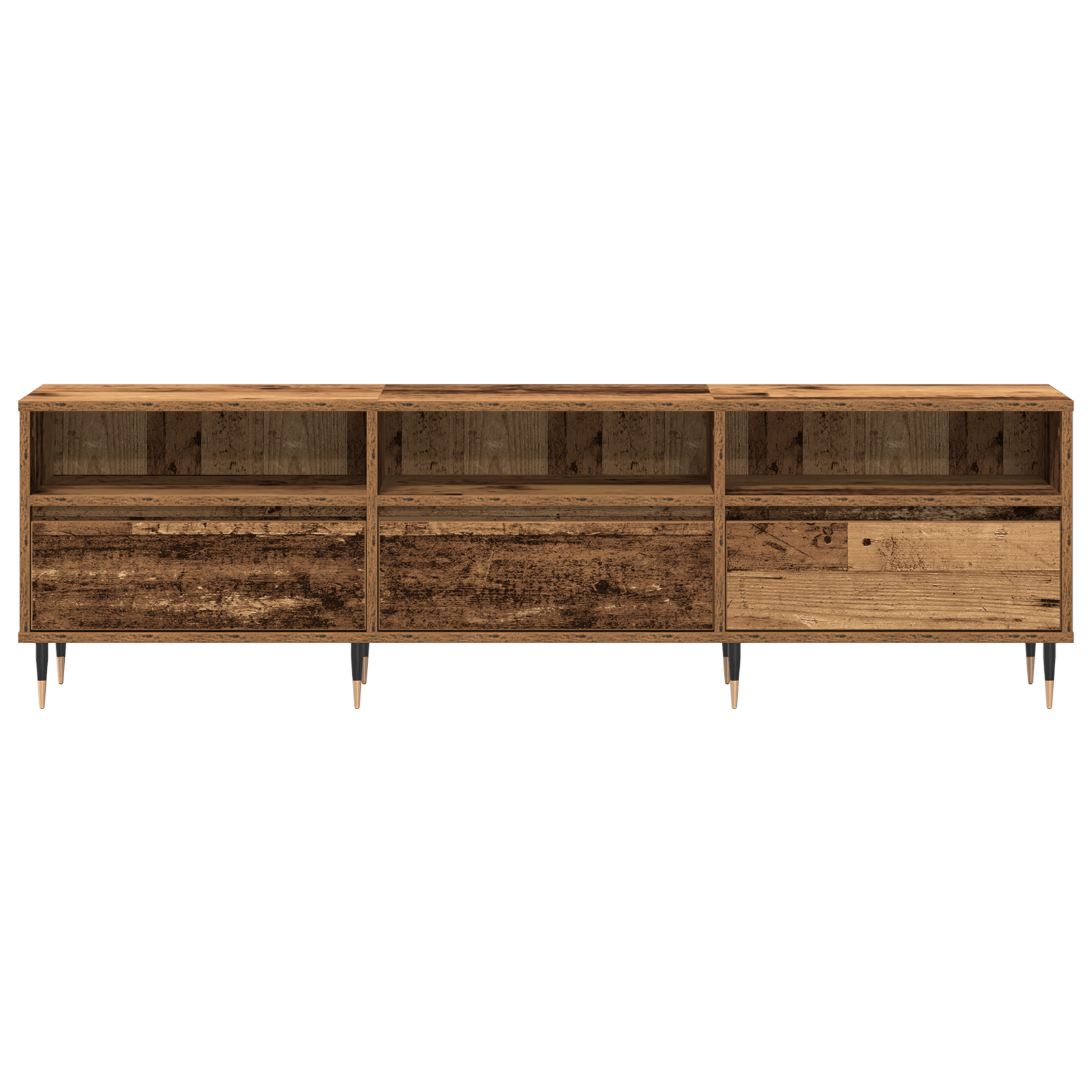 Cabinet TV Lemn Vechi 150x30x44.5 cm Lemn prelucrat — imaginea 7
