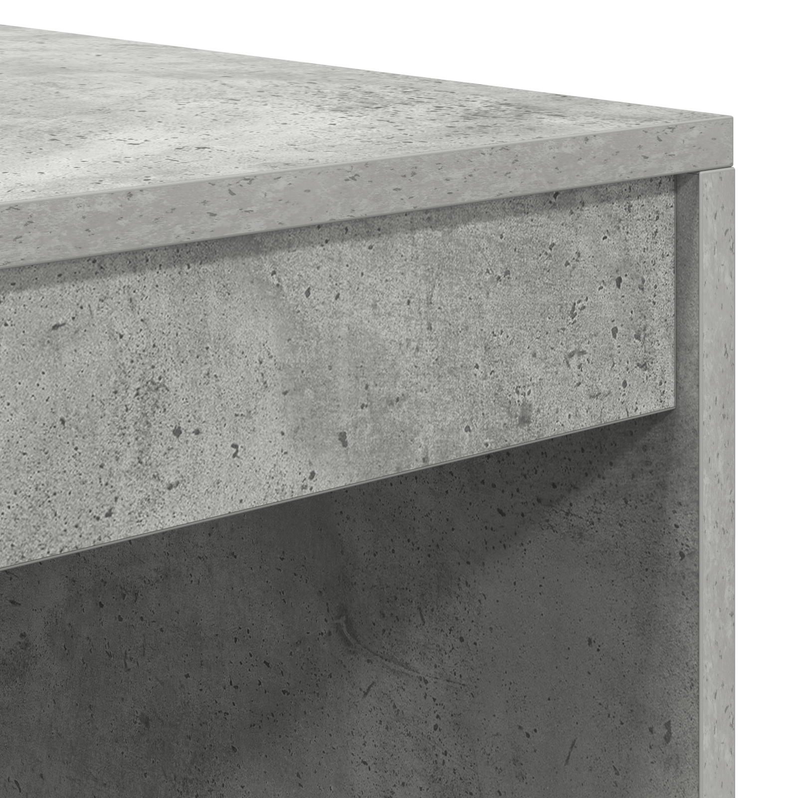 Birou de scris Gri beton MDF 100 x 50 x 76 cm Birou de scris — imaginea 7