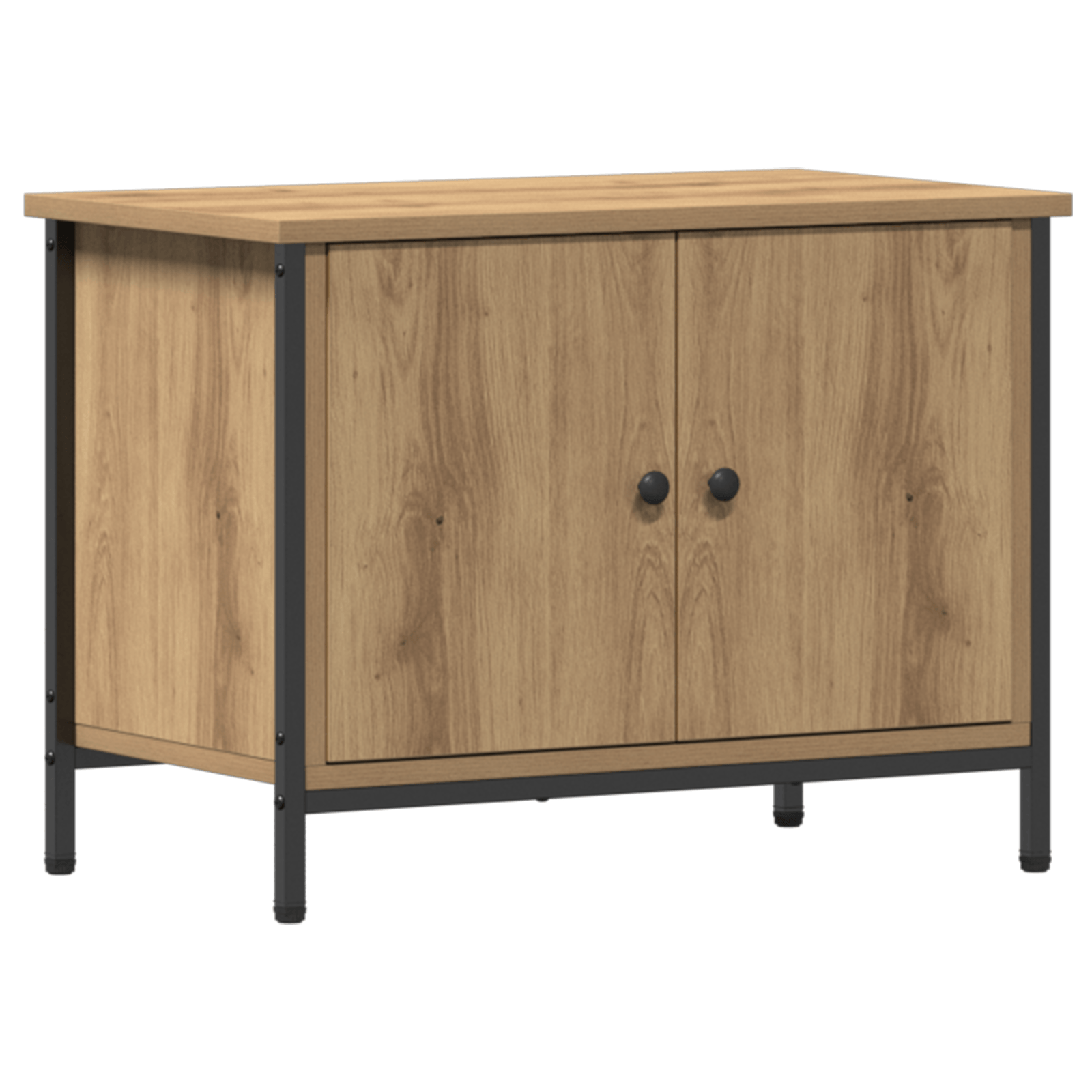 Suport TV Stejar Placi aglomerate 60 x 35 x 45 cm Suport TV — imaginea 2