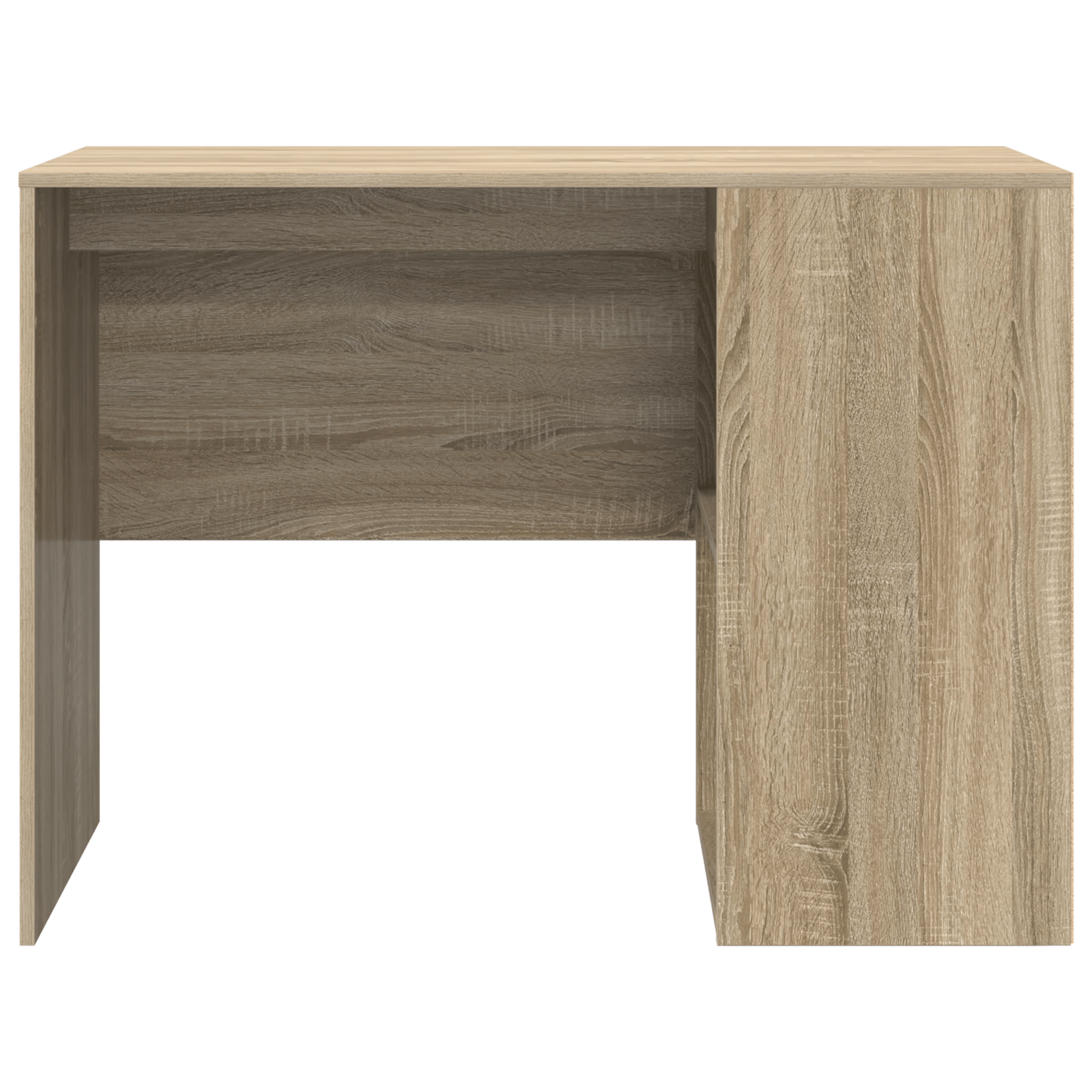 birou de scris stejar Sonoma Placi aglomerate Mic Birou modern — imaginea 4