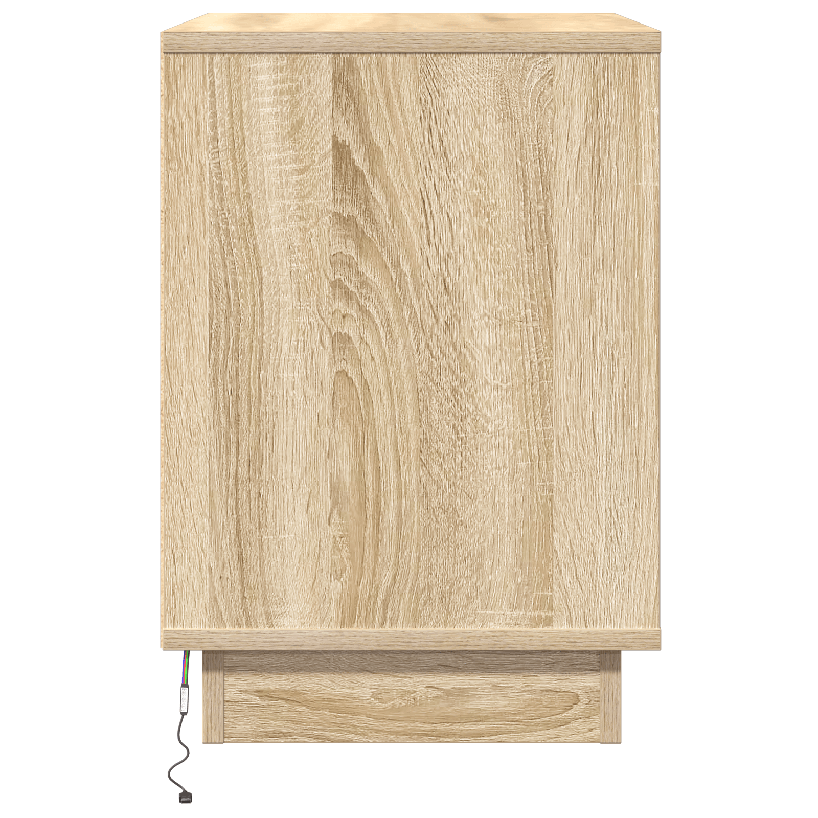 Noptiera cu LED 2 buc Sonoma Oak 50x34.5x50 cm — imaginea 7