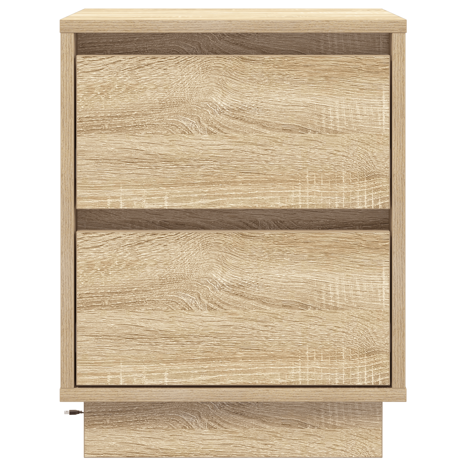 Noptierile cu LED 2 pcs Sonoma Oak 39x34.5x50 cm — imaginea 8