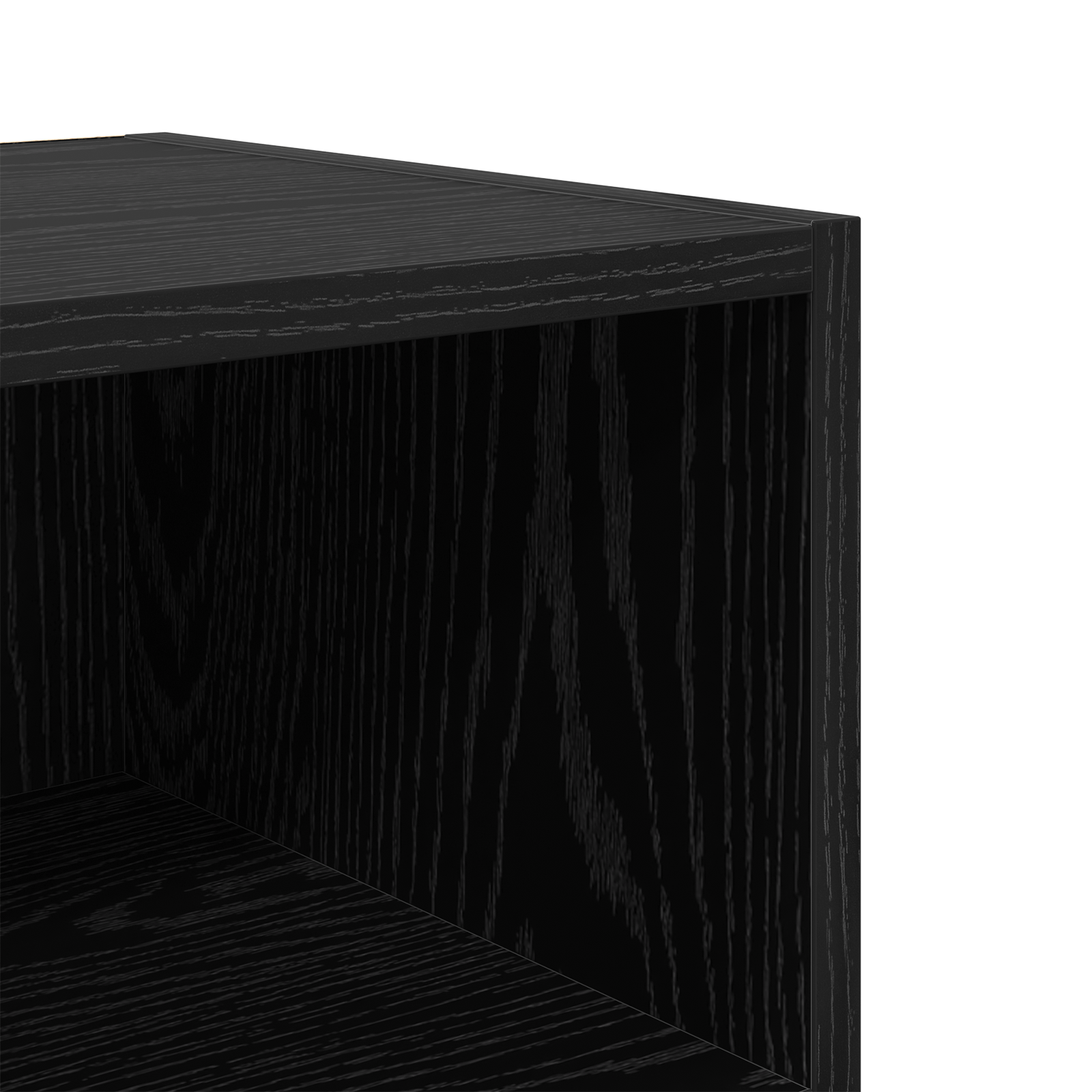 Noptiere 2 piese Stejar Negru 40x30x50 cm Lemn Ingineresc — imaginea 9