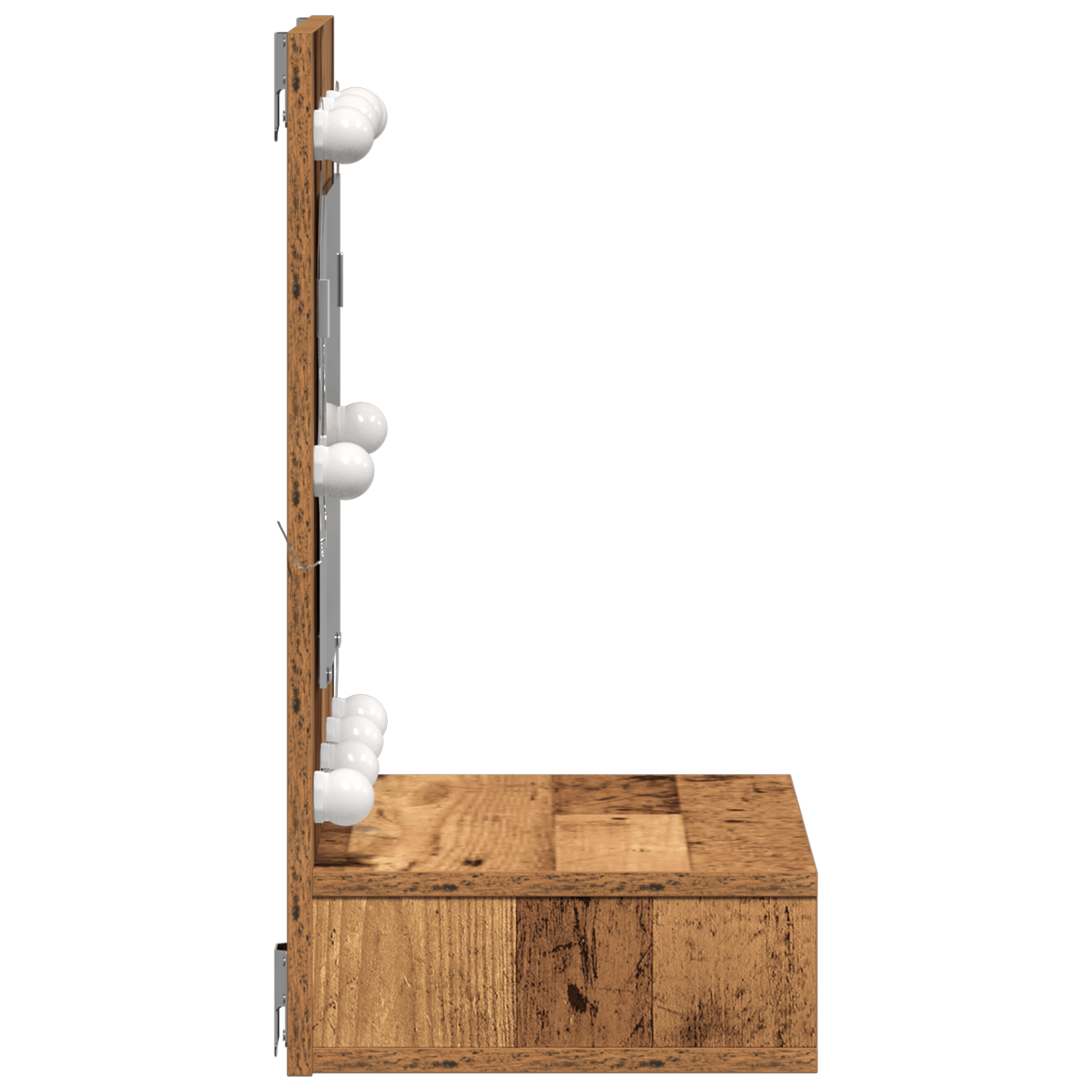 Unitate toaleta Lemn vechi Lemn masiv reciclat 60 x 31.5 x 62 cm — imaginea 5