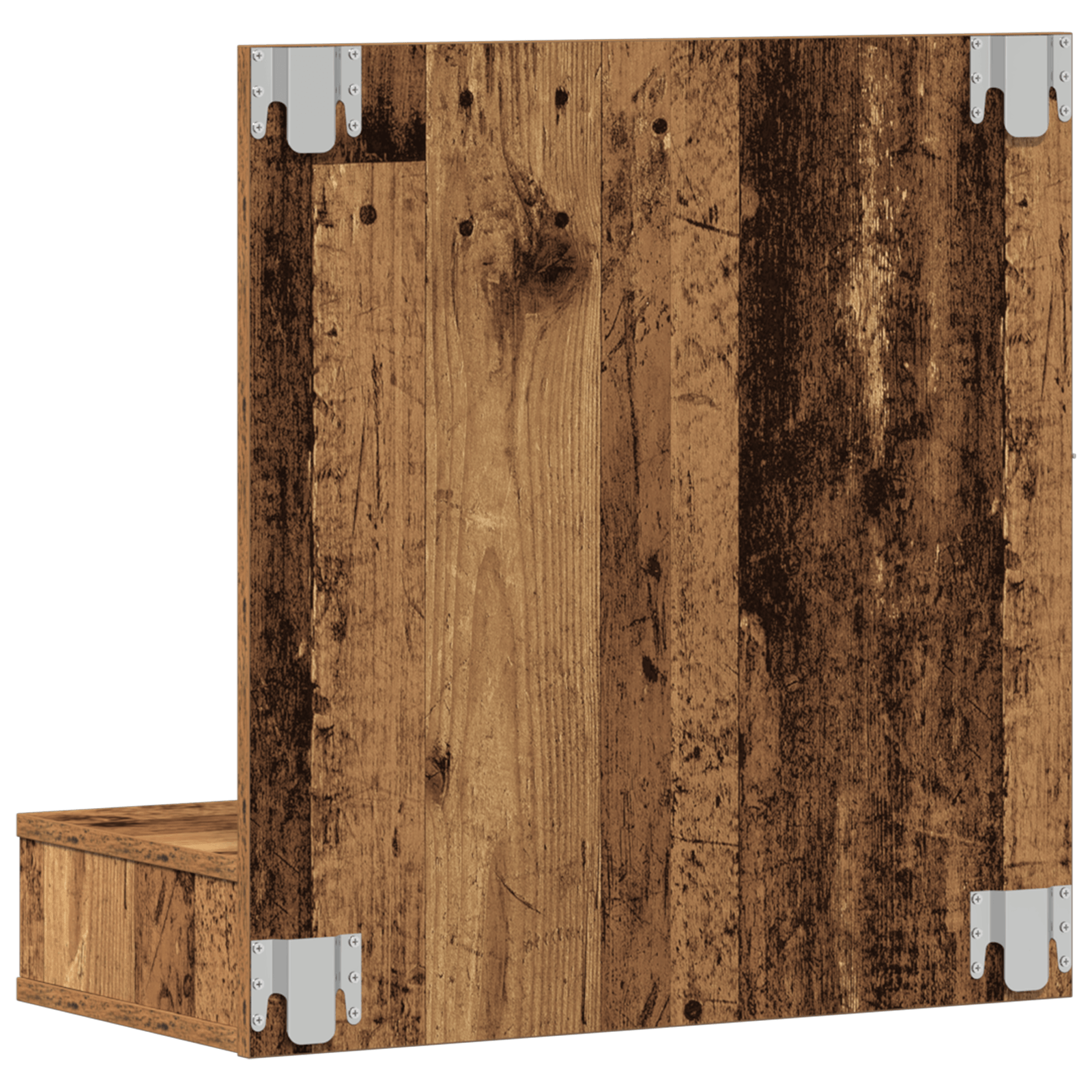 Unitate toaleta Lemn vechi Lemn masiv reciclat 60 x 31.5 x 62 cm — imaginea 6