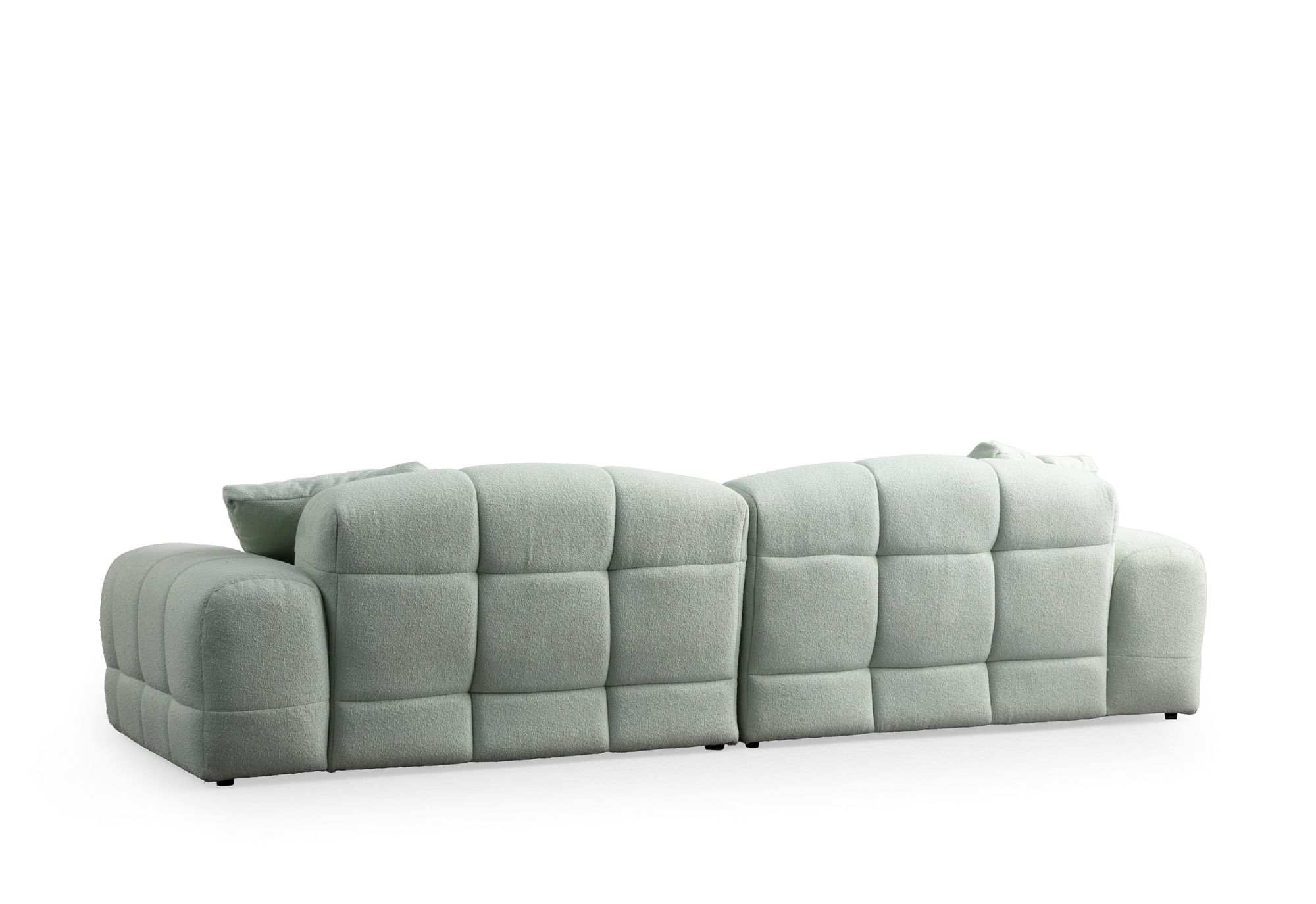 Canapea 3 locuri, Atelier Del Sofa, poliester, verde pal, 310x108x83 cm — imaginea 2