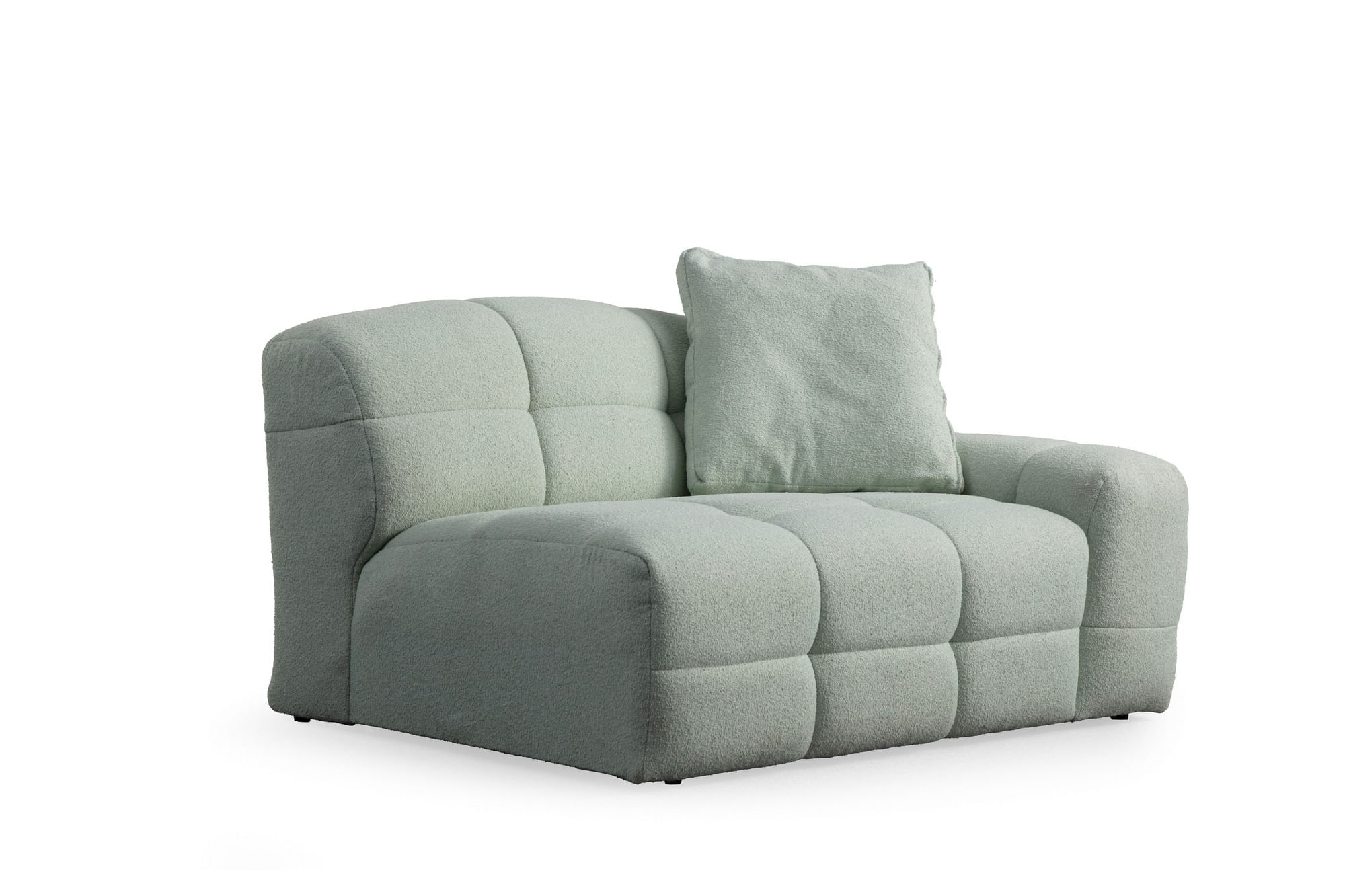 Canapea 3 locuri, Atelier Del Sofa, poliester, verde pal, 310x108x83 cm — imaginea 3