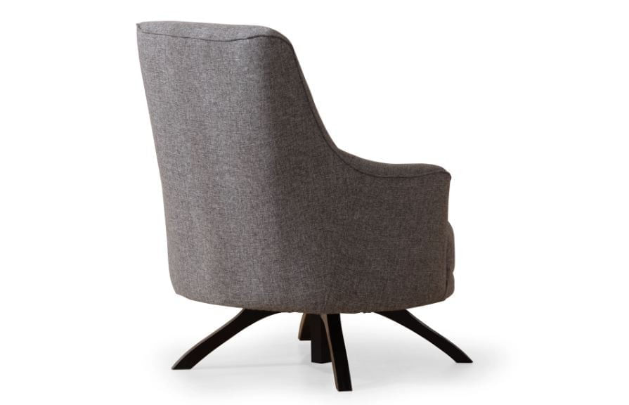 Fotoliu, Atelier Del Sofa, 100% poliester, gri deschis, 72x87x102 cm — imaginea 2