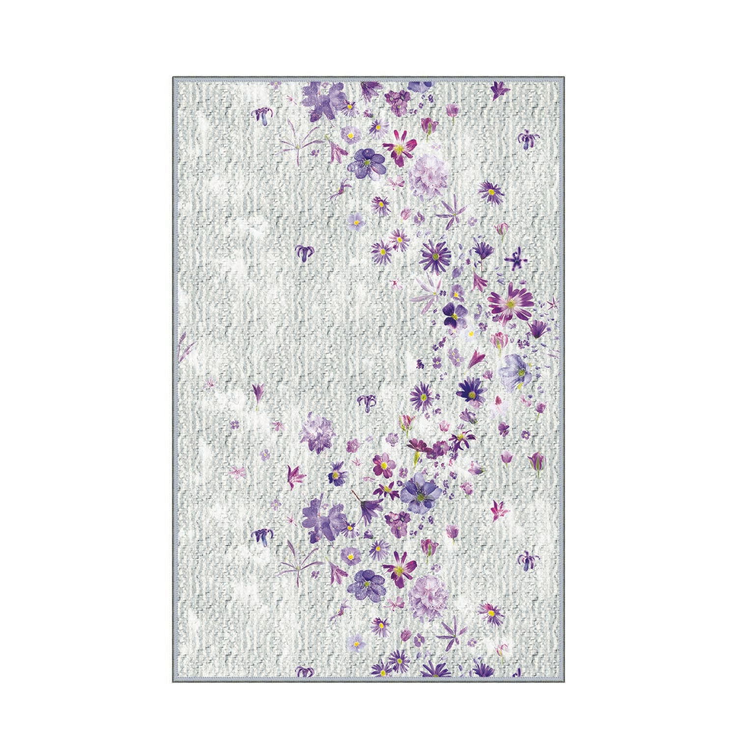 Covoras de hol, Conceptum Hypnose, multicolor, 80x200 cm, 100% poliester, antiderapant, 368HFT1254