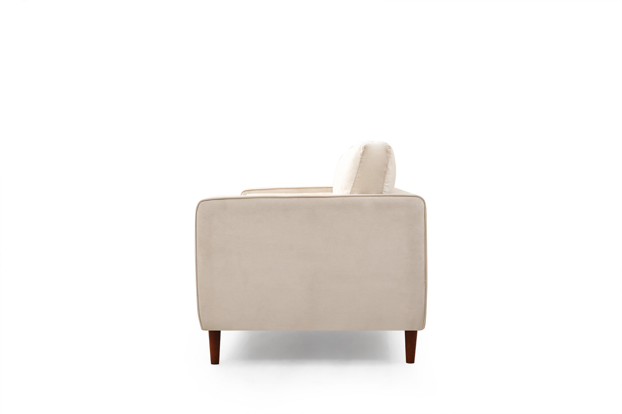 Canapea 3 locuri, Atelier Del Sofa, lemn fag, bej, 215x90x70 cm — imaginea 3
