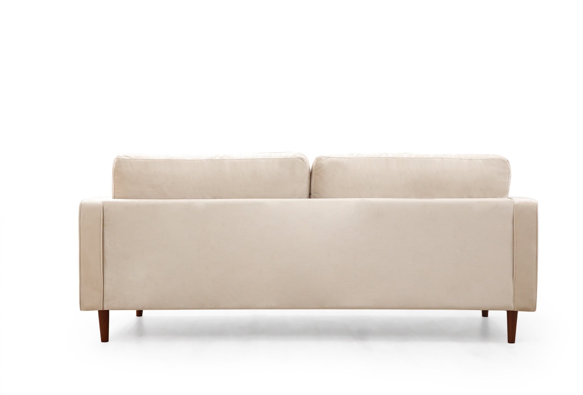 Canapea 3 locuri, Atelier Del Sofa, lemn fag, bej, 215x90x70 cm — imaginea 5