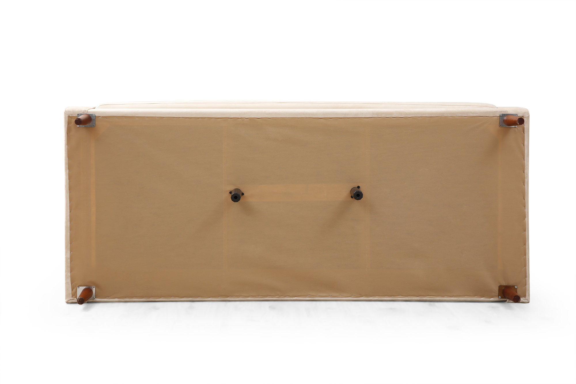 Canapea 3 locuri, Atelier Del Sofa, lemn fag, bej, 215x90x70 cm — imaginea 7