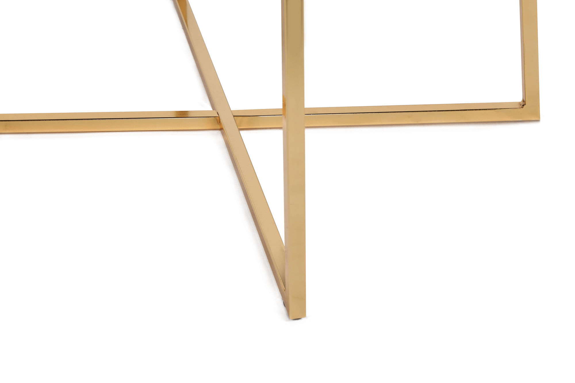 Set scaune, Hanah Home, metal, catifea, auriu, albastru inchis, 50x49x90 cm — imaginea 8