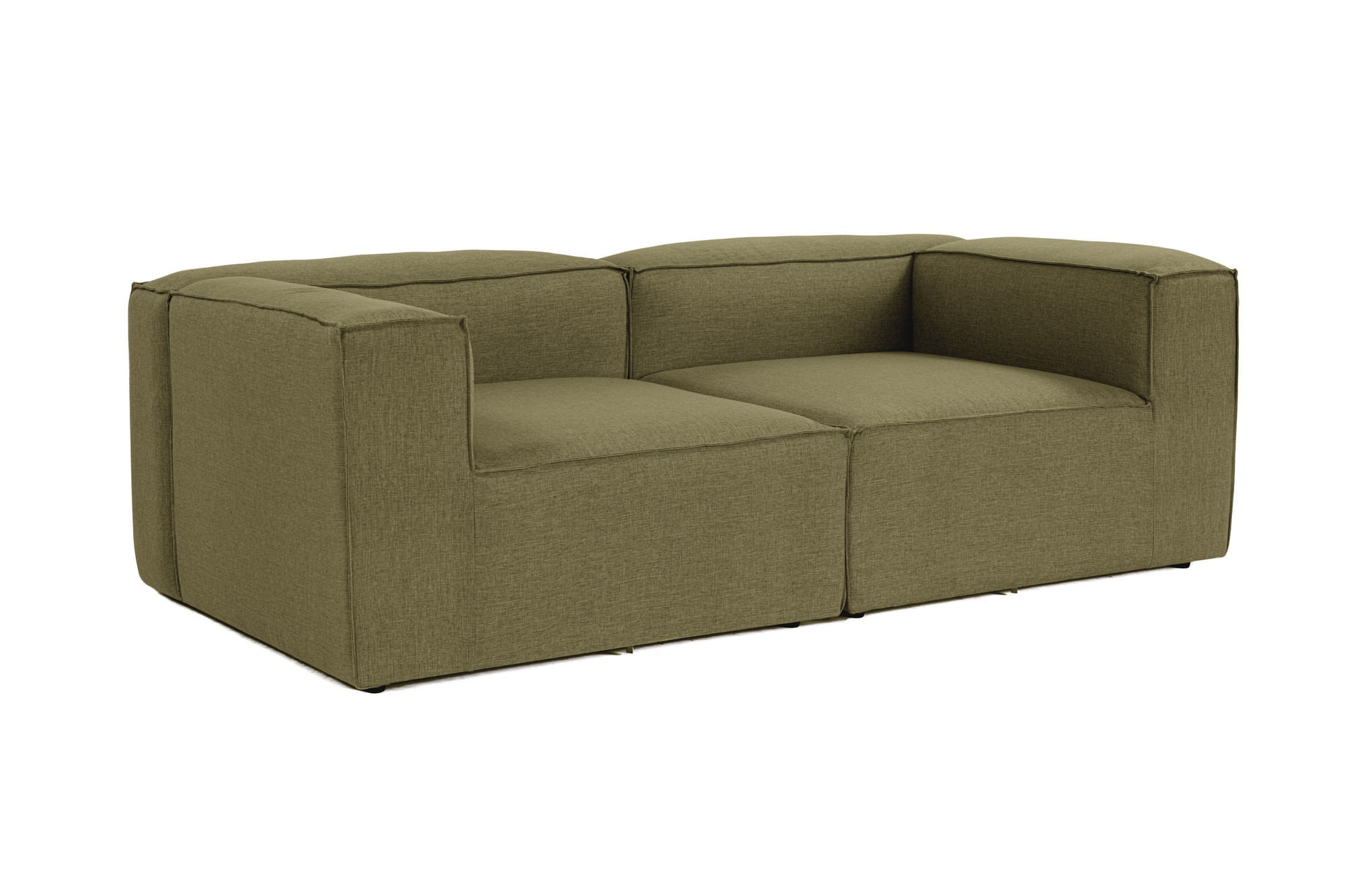Canapea 2 locuri, Atelier Del Sofa, in, verde, 214x105x66 cm