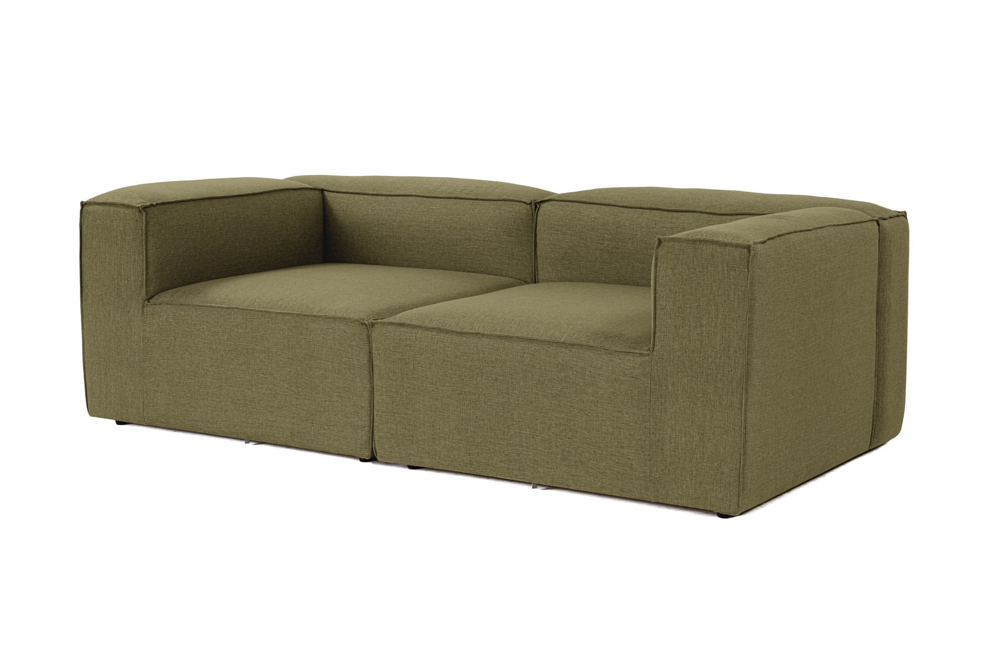 Canapea 2 locuri, Atelier Del Sofa, in, verde, 214x105x66 cm — imaginea 2