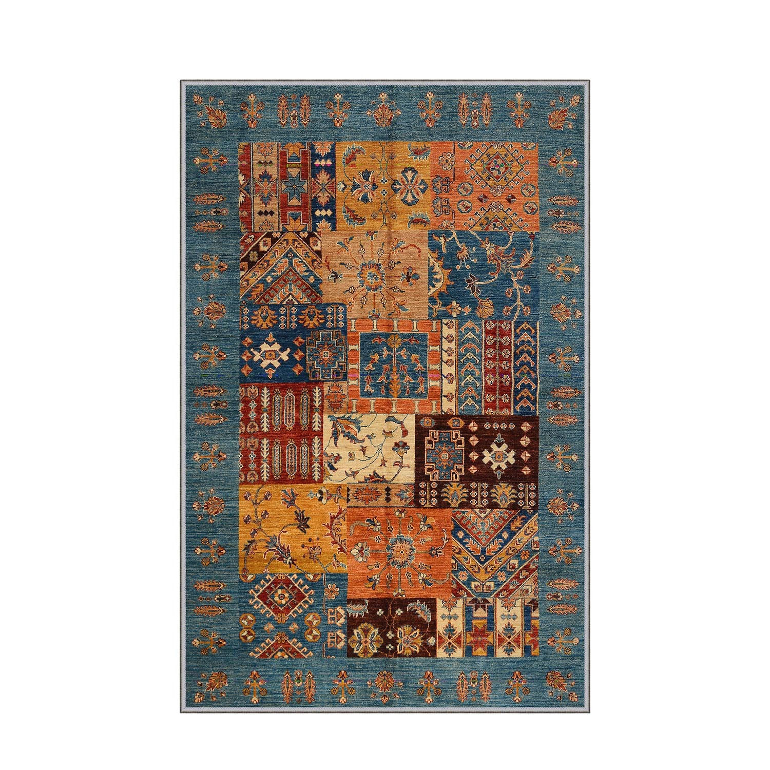 Covor, Conceptum Hypnose, multicolor, 80x120 cm, 100% poliester, antiderapant, 368HFT1363