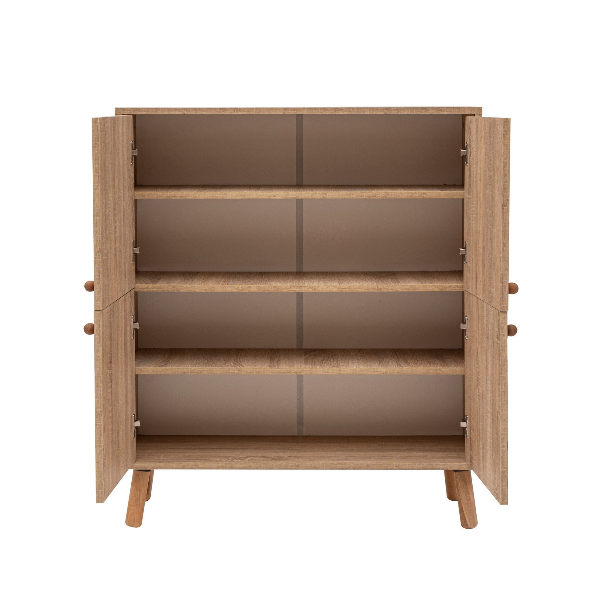 Dulap multifunctional, Hanah Home, pal melaminat, multicolor, 95x36x111 cm, 869VEL4518 — imaginea 3