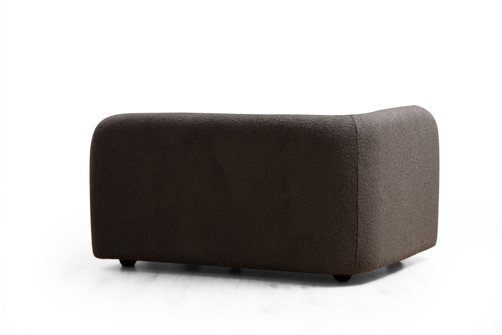 Canapea 3 locuri, Hanah Home, poliester, gri, 228x74x90 cm — imaginea 3