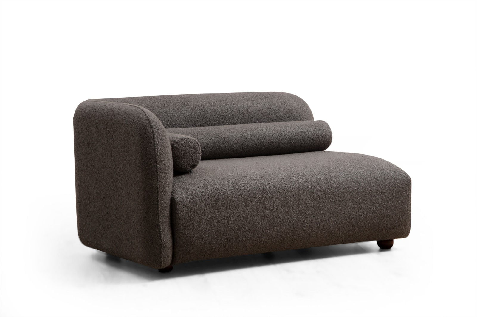 Canapea 3 locuri, Hanah Home, poliester, gri, 228x74x90 cm — imaginea 8