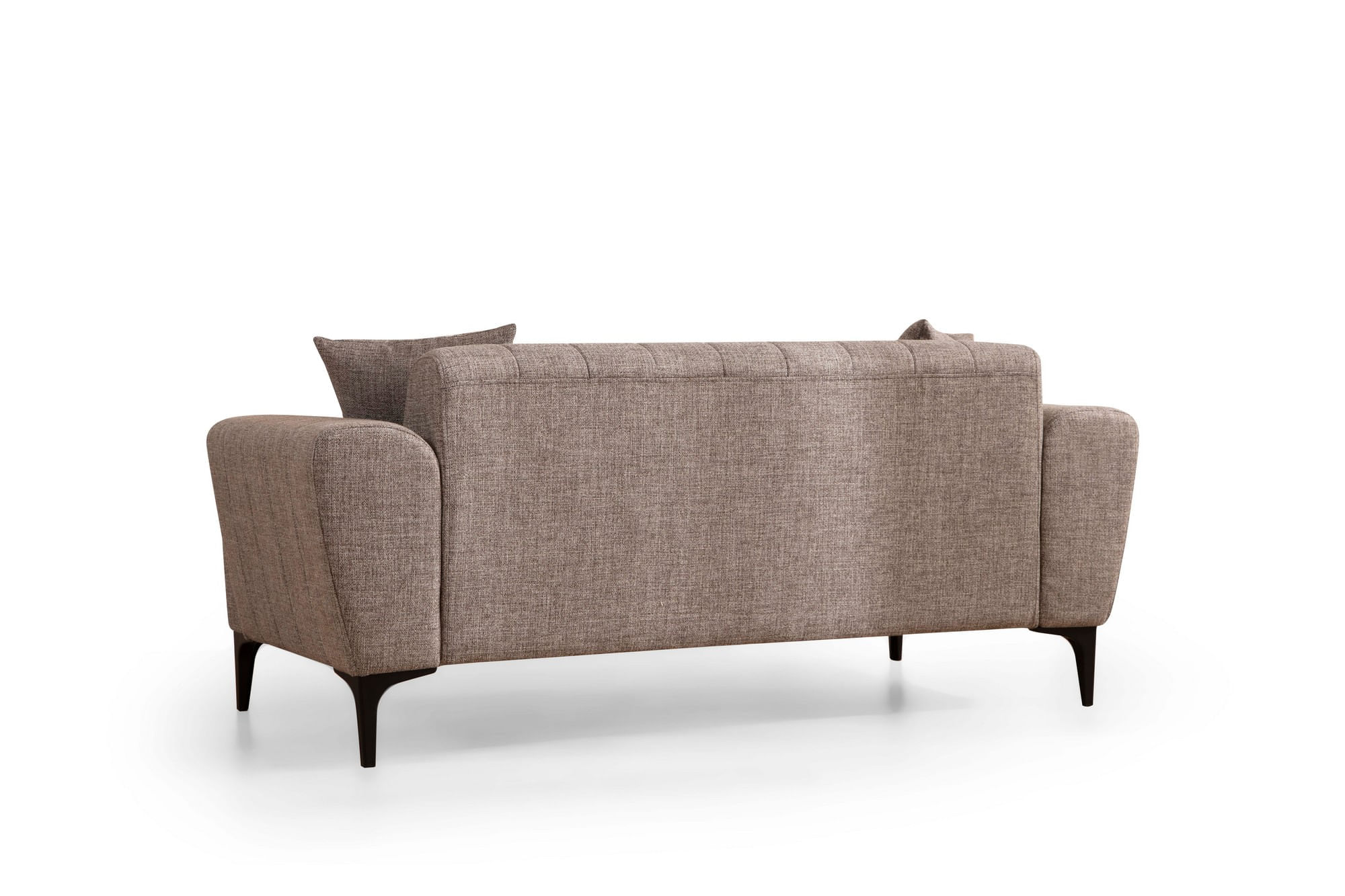Canapea 2 locuri, Atelier Del Sofa, lemn fag si pal, maro deschis, 180x95x77 cm — imaginea 5