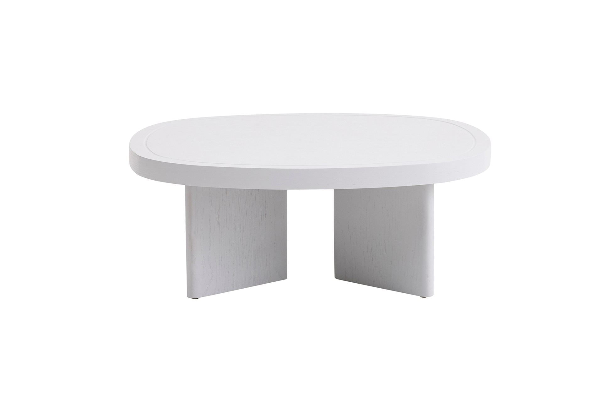 Masuta de cafea, Hanah Home, mdf, gri, 92x92x35 cm — imaginea 3