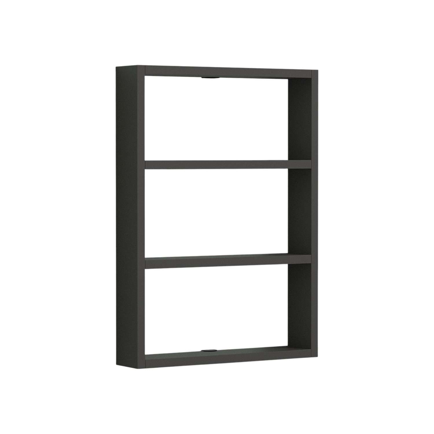 Etajera de perete, Hanah Home, pal melaminat, antracit, 43.2x9x60 cm