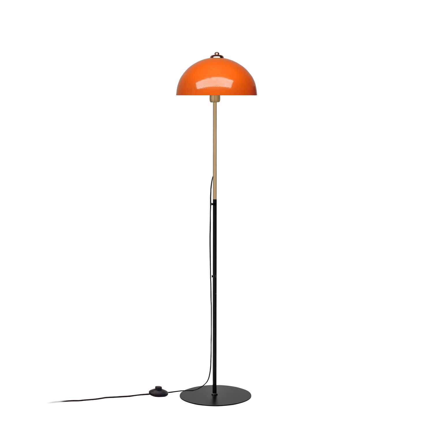 Lampadar, Opviq, metal, portocaliu, 147 cm