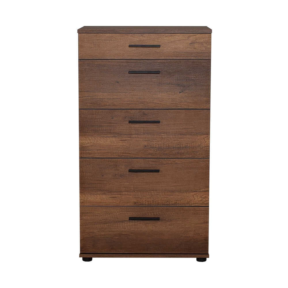 Comoda, Hanah Home, pal melaminat, nuc, 60x44x108 cm