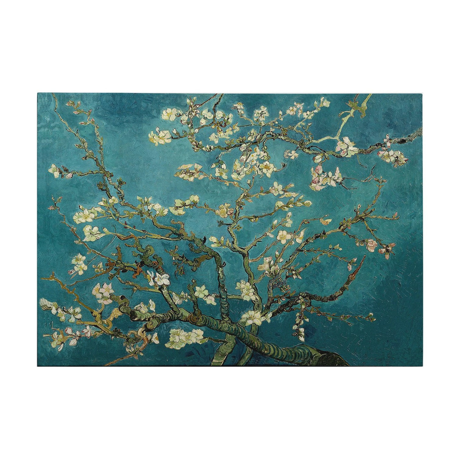 Tablou decorativ, Wallxpert, multicolor, 70x100 cm, panza poliester-bumbac, rama lemn