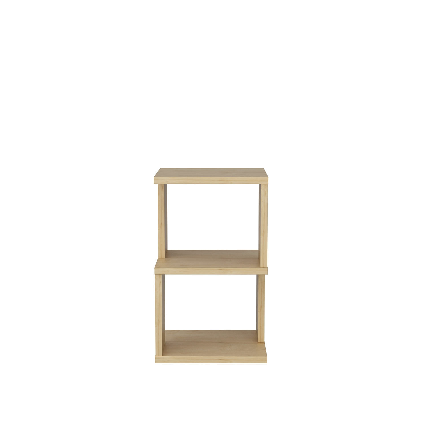 Noptiera, Hanah Home, pal melaminat, stejar, 29.6x29.6x49.4 cm — imaginea 5