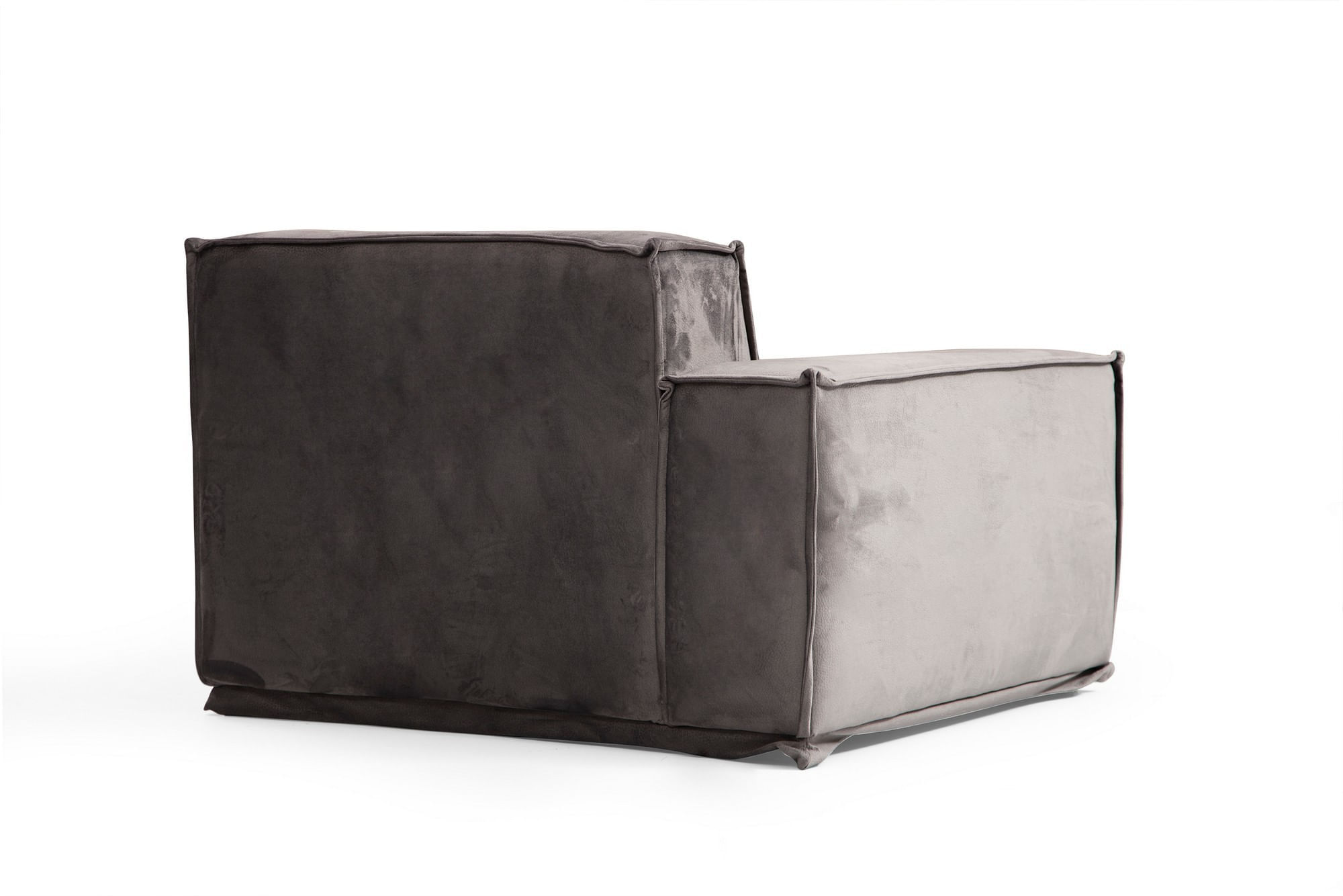 Canapea 3 locuri, Hanah Home, lemn fag si pal, gri, 300x100x76 cm — imaginea 6