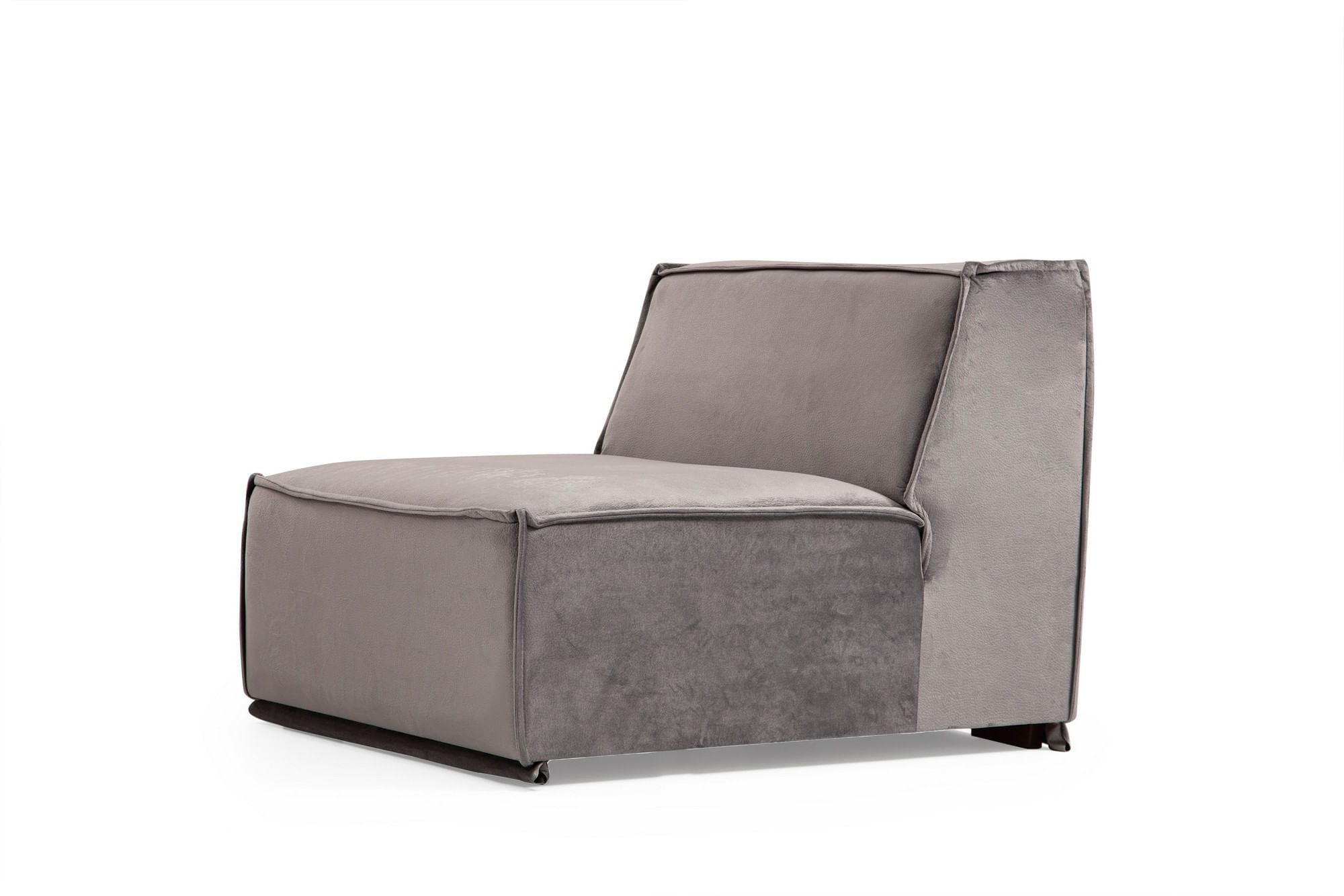 Canapea 3 locuri, Hanah Home, lemn fag si pal, gri, 300x100x76 cm — imaginea 7