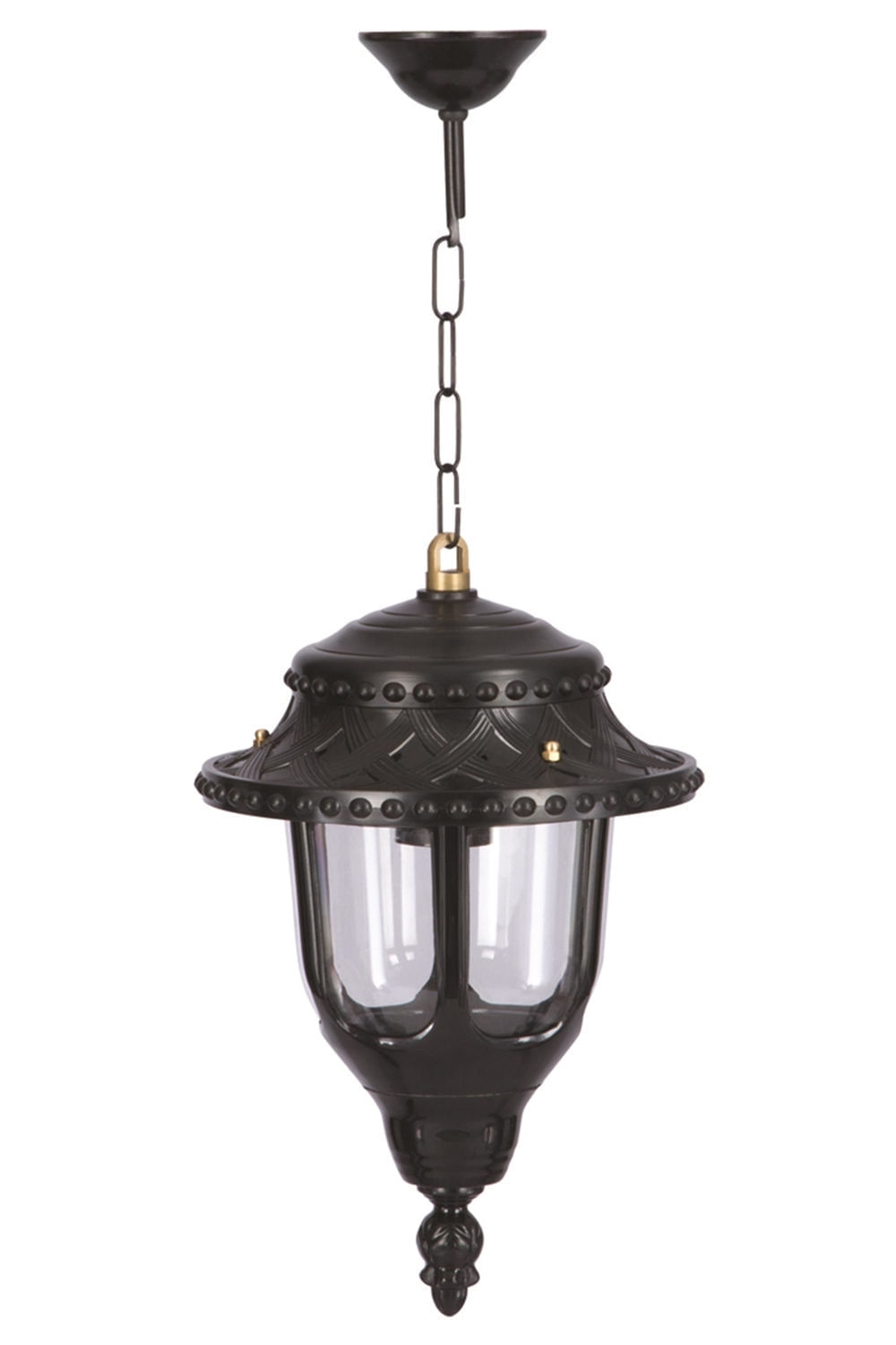 Candelabru de exterior, Opviq, abs, policarbonat, negru, 50x25 cm