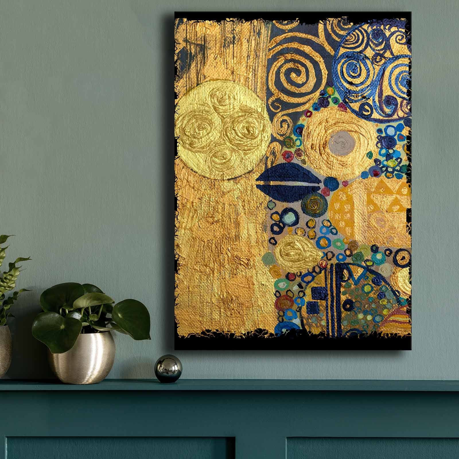 Tablou decorativ, Wallxpert, panza, multicolor, 70x100 cm, 895FNA1199
