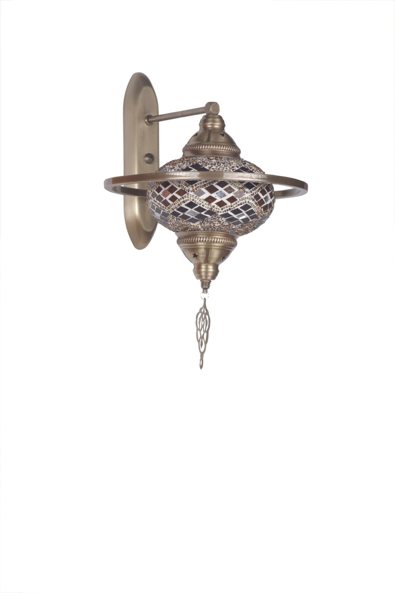 Aplica de perete, Opviq, metal, multicolor, 25x44x30 cm, 846STL2750