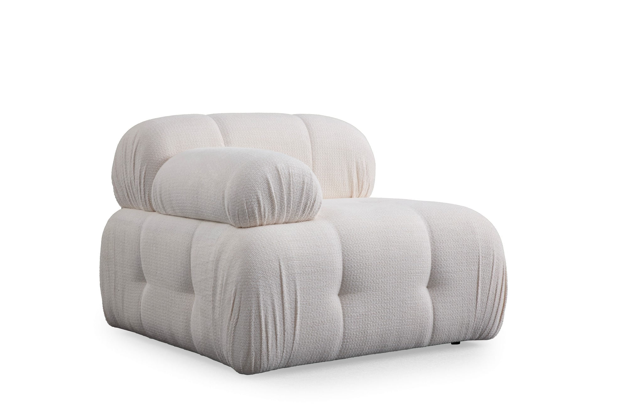 Canapea 3 locuri, Atelier Del Sofa, lemn fag si pal, alb, 290x95x75 cm — imaginea 6