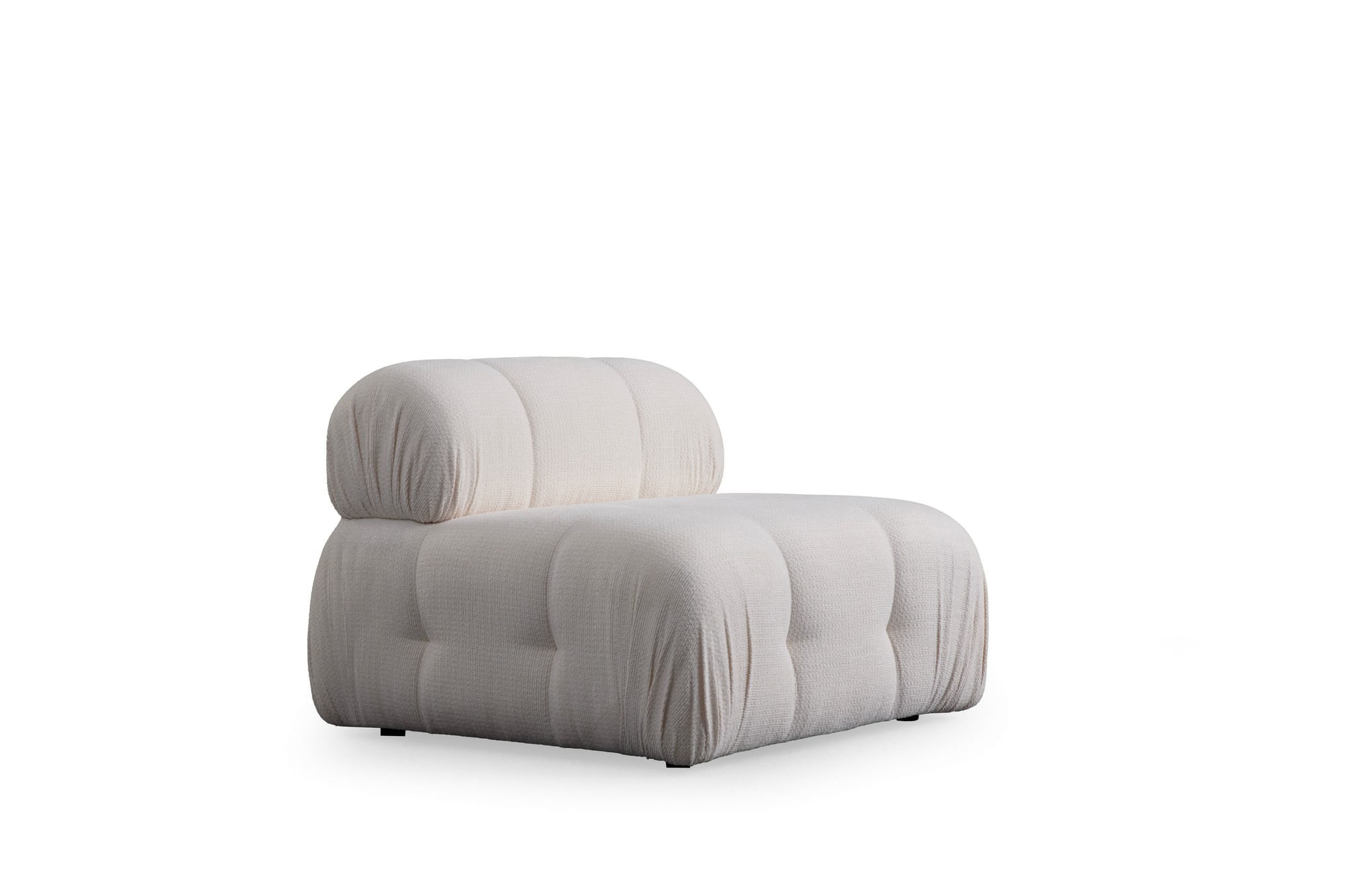 Canapea 3 locuri, Atelier Del Sofa, lemn fag si pal, alb, 290x95x75 cm — imaginea 7