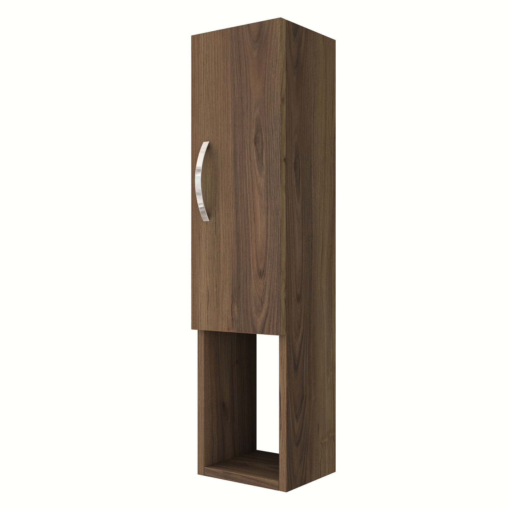 Dulap de perete, Hanah Home, pal melaminat, nuc, 22.1x18.5x90 cm — imaginea 5