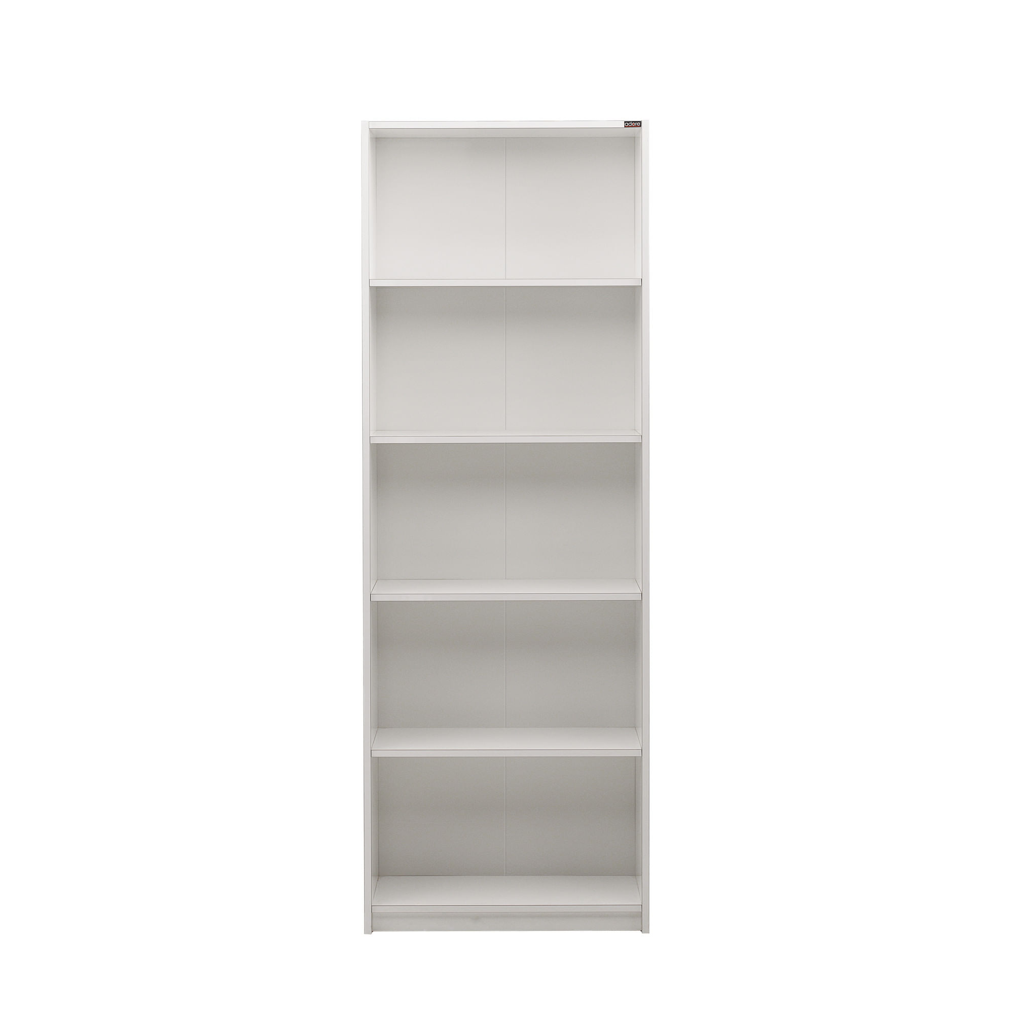 Biblioteca, Hanah Home, pal melaminat, alb, 58x23x170 cm