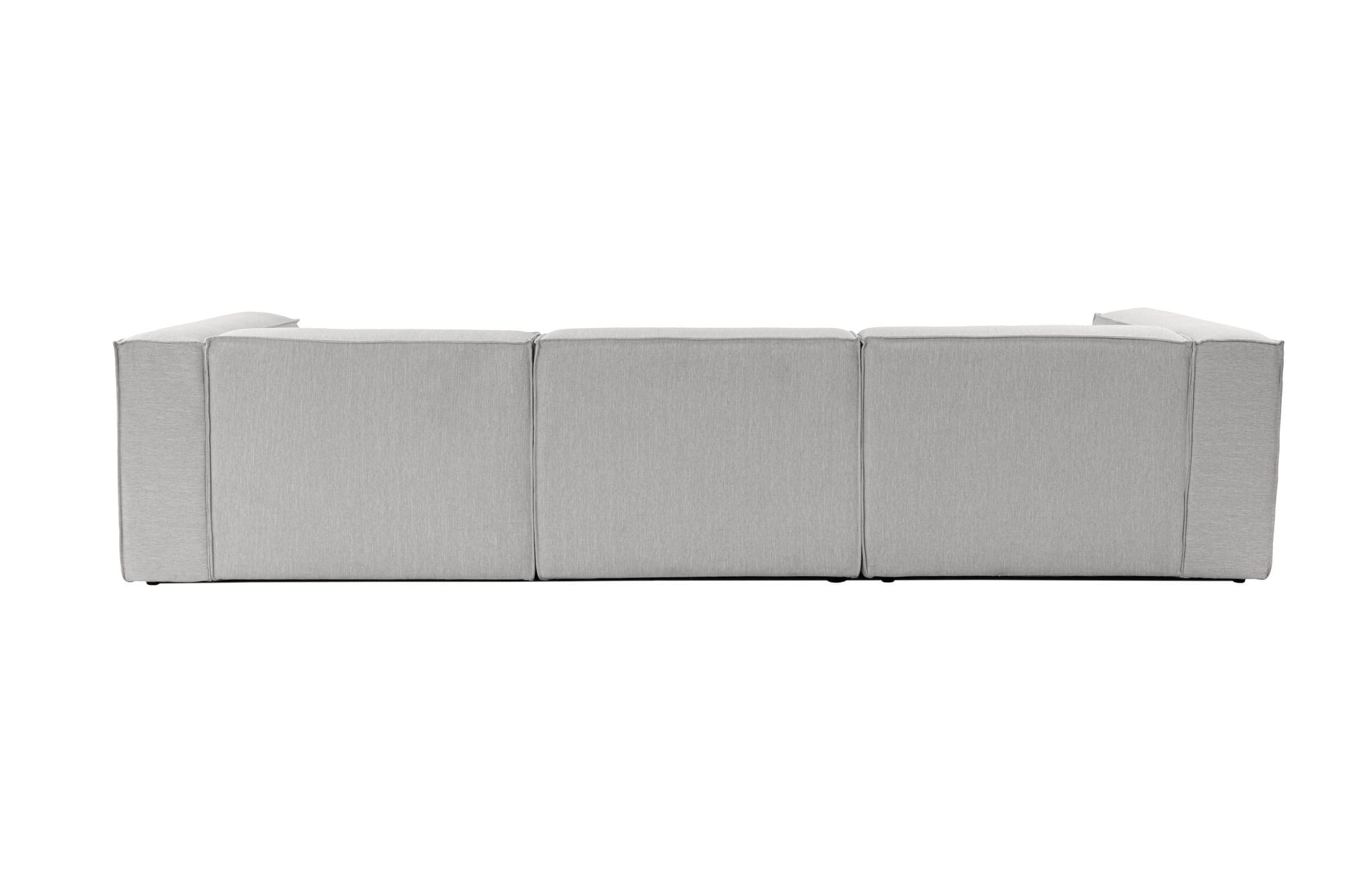 Canapea 3 locuri, Hanah Home, in, gri deschis, 296x66 cm — imaginea 6