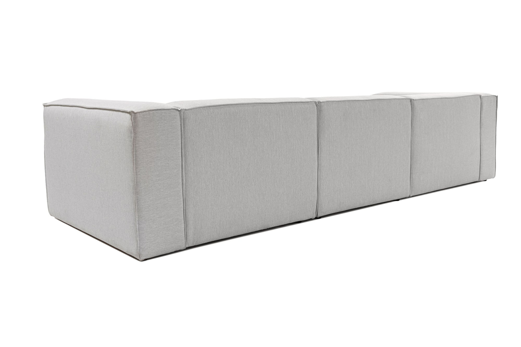 Canapea 3 locuri, Hanah Home, in, gri deschis, 296x66 cm — imaginea 7