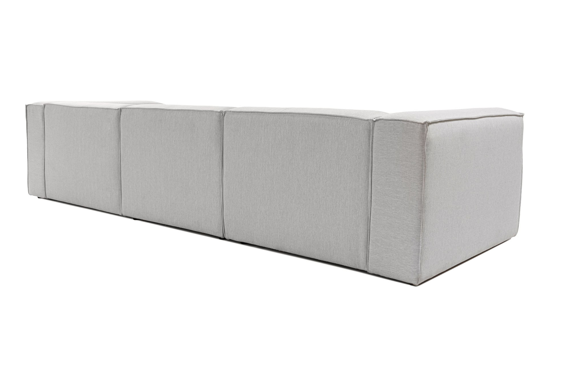 Canapea 3 locuri, Hanah Home, in, gri deschis, 296x66 cm — imaginea 11