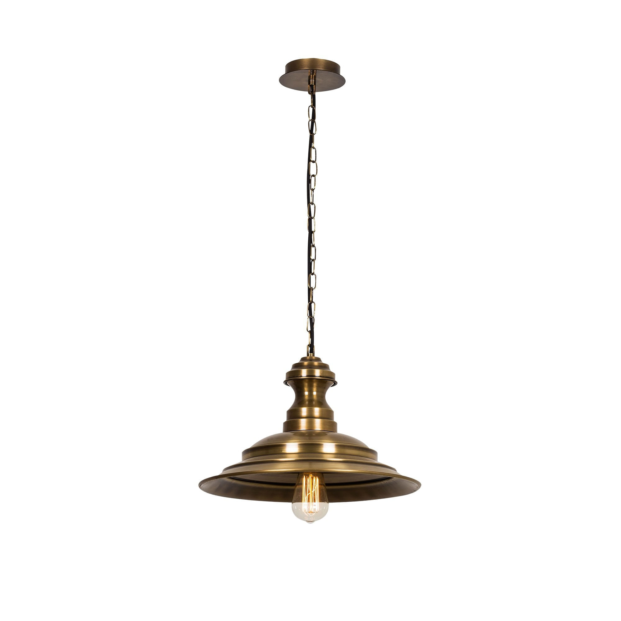 Candelabru, Opviq, metal, vintage, diametru 39 cm, inaltime 115 cm